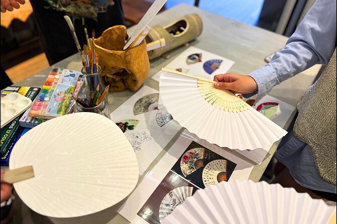 Japanese Fan Painting Workshop ~ in a Tokyo Flower Shop - Pricing and Payment Options