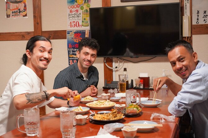 Okinawa Bar Hopping Tour With Sanshin Live in Music Town Koza - Dietary Considerations