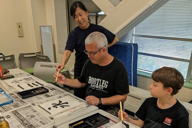 Calligraphy and Tokyo Great Buddha, Botanical Garden, Art Museum - Key Points