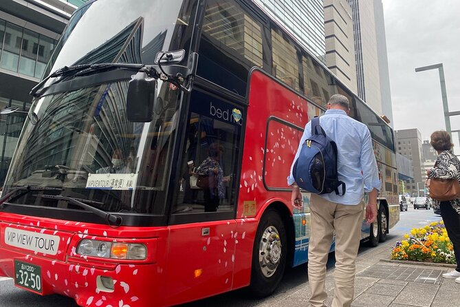 Tokyo: 70MINS Open Top Sightseeing Bus With Audio Guide - Directions to Meeting Point