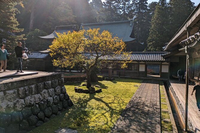 Full Day Tour Eiheiji Buddhist Temple and Fukui City Castle Town - Accessibility Information