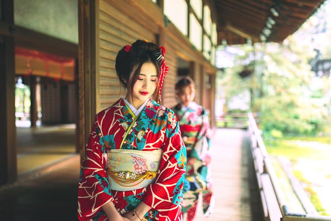 Long-sleeved Furisode Kimono Experience in Kyoto - Pricing and Booking Information