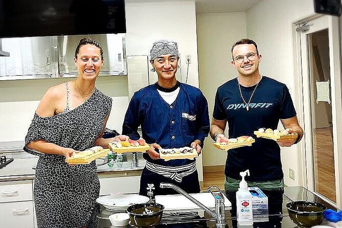 Sushi Making Experience Class in Naha Makishi Public Market - Booking and Cancellation Policy