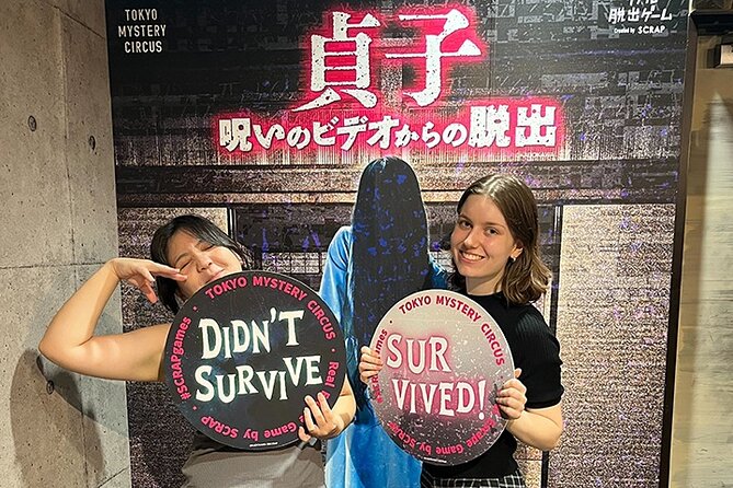 Real Escape Game and Haunted House With Sadako and Cursed Video - Key Points