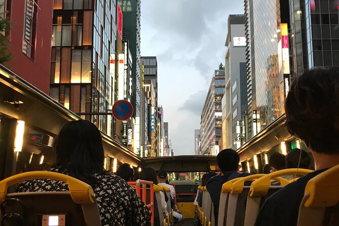 Tokyo: 70MINS Open Top Sightseeing Bus With Audio Guide - Tour Overview