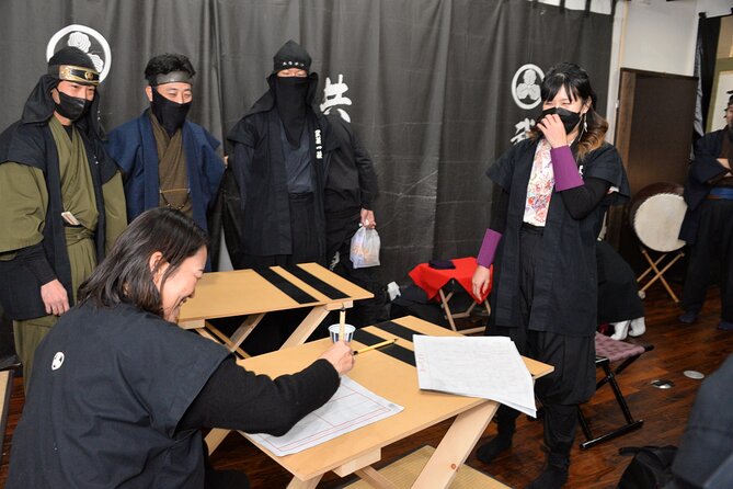 Shodo (Calligraphy) as Shinobi Samurai Culture in Tokyo, 90-min - The Shinobi Connection