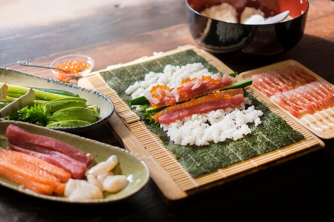 Sushi Roll and Side Dish Cooking Experience in Tokyo - Cooking Experience Highlights