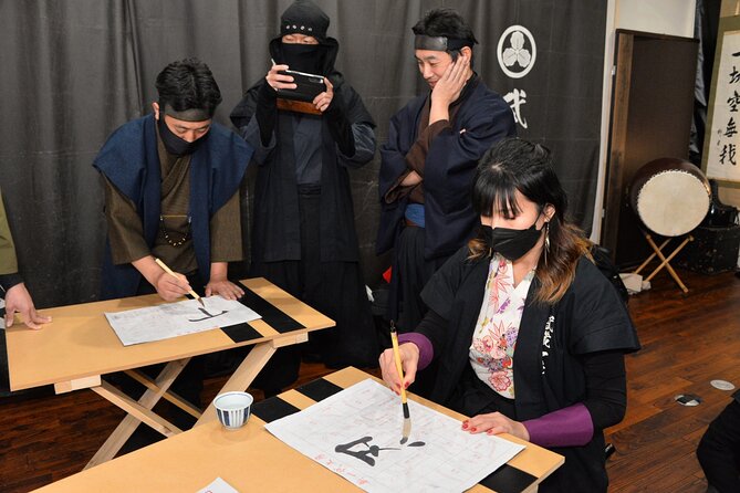 Shodo (Calligraphy) as Shinobi Samurai Culture in Tokyo, 90-min - What to Expect During the Session