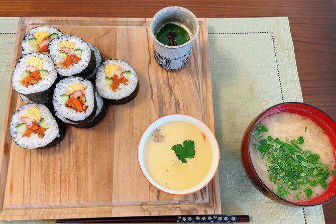 Sushi Roll and Side Dish Cooking Experience in Tokyo - Transportation and Accessibility