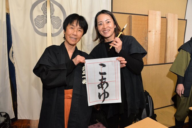 Shodo (Calligraphy) as Shinobi Samurai Culture in Tokyo, 90-min - Key Points